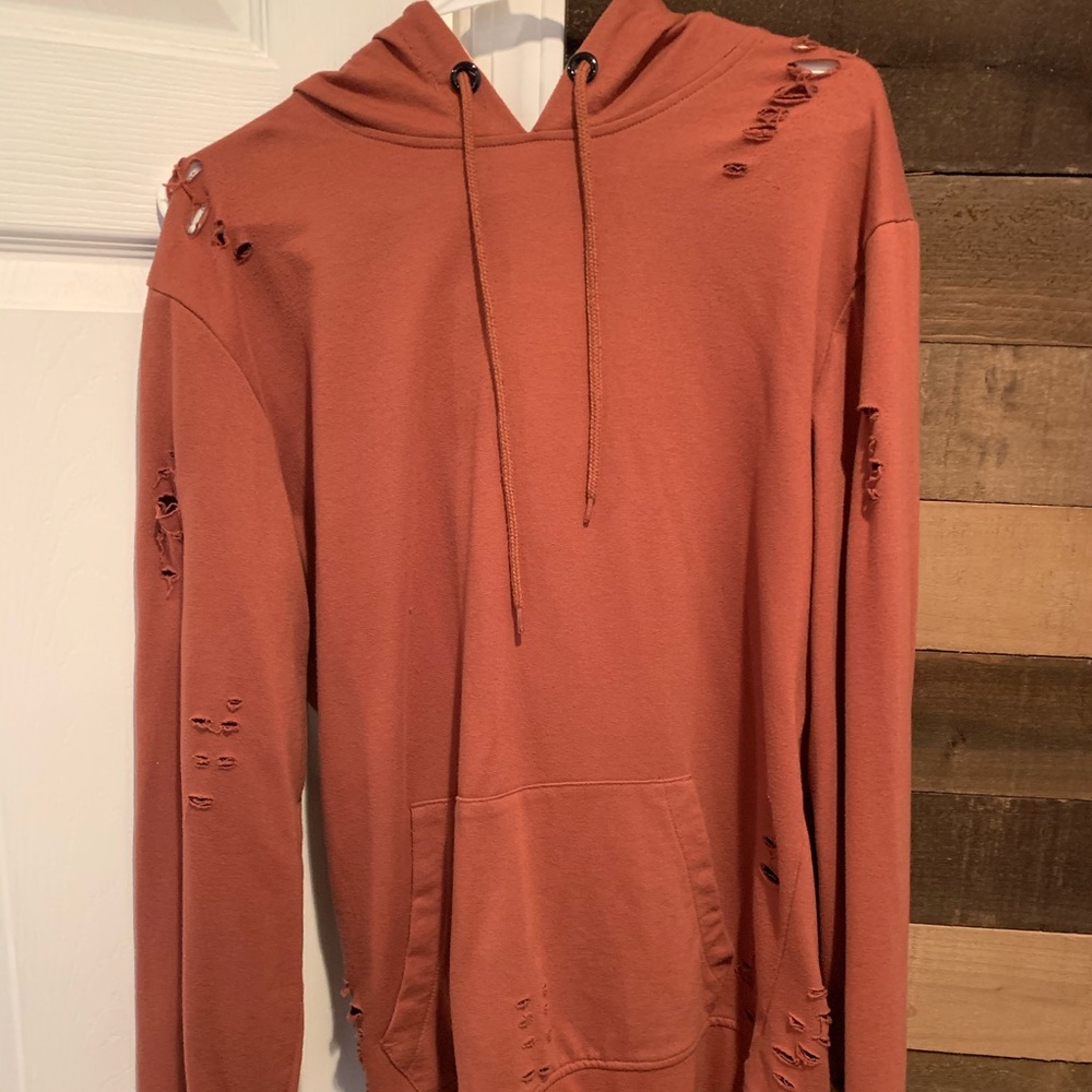 Burnt orange hoodie